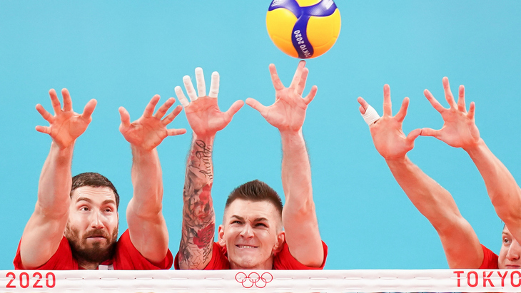 Российские волейболисты