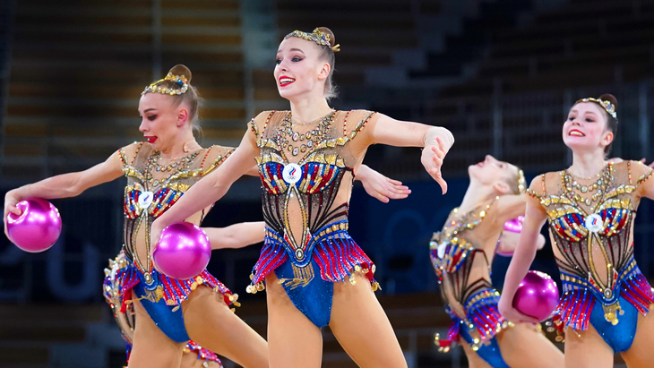 Российские гимнастки 